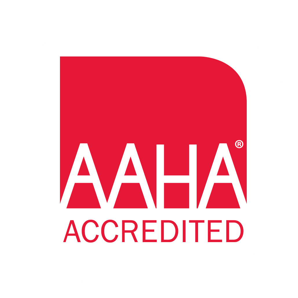 red aaha icon in white circle
